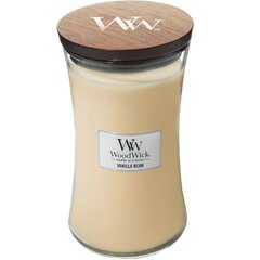 WoodWick Vanilla Bean tuoksukynttilä 609,5 g hinta ja tiedot | Kynttilät ja kynttilänjalat | hobbyhall.fi