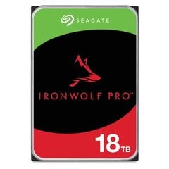 Seagate IronWolf Pro, 18TB (ST18000NT001) hinta ja tiedot | Kovalevyt | hobbyhall.fi