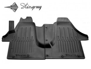 Stingray™ 3D -matot VOLKSWAGEN T6 (1+2) 2015-2021, 2 kpl musta /5024222 hinta ja tiedot | Auton kumimatot | hobbyhall.fi