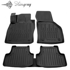 Stingray™ 3D -matot SEAT Leon III 5F 2012-2019, 5 kpl musta /5024065 hinta ja tiedot | Auton kumimatot | hobbyhall.fi