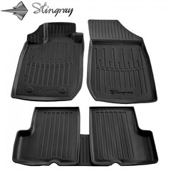 Stingray™ 3D -matot DACIA Logan 2004–2012, 5 kpl musta /5018175 hinta ja tiedot | Auton kumimatot | hobbyhall.fi