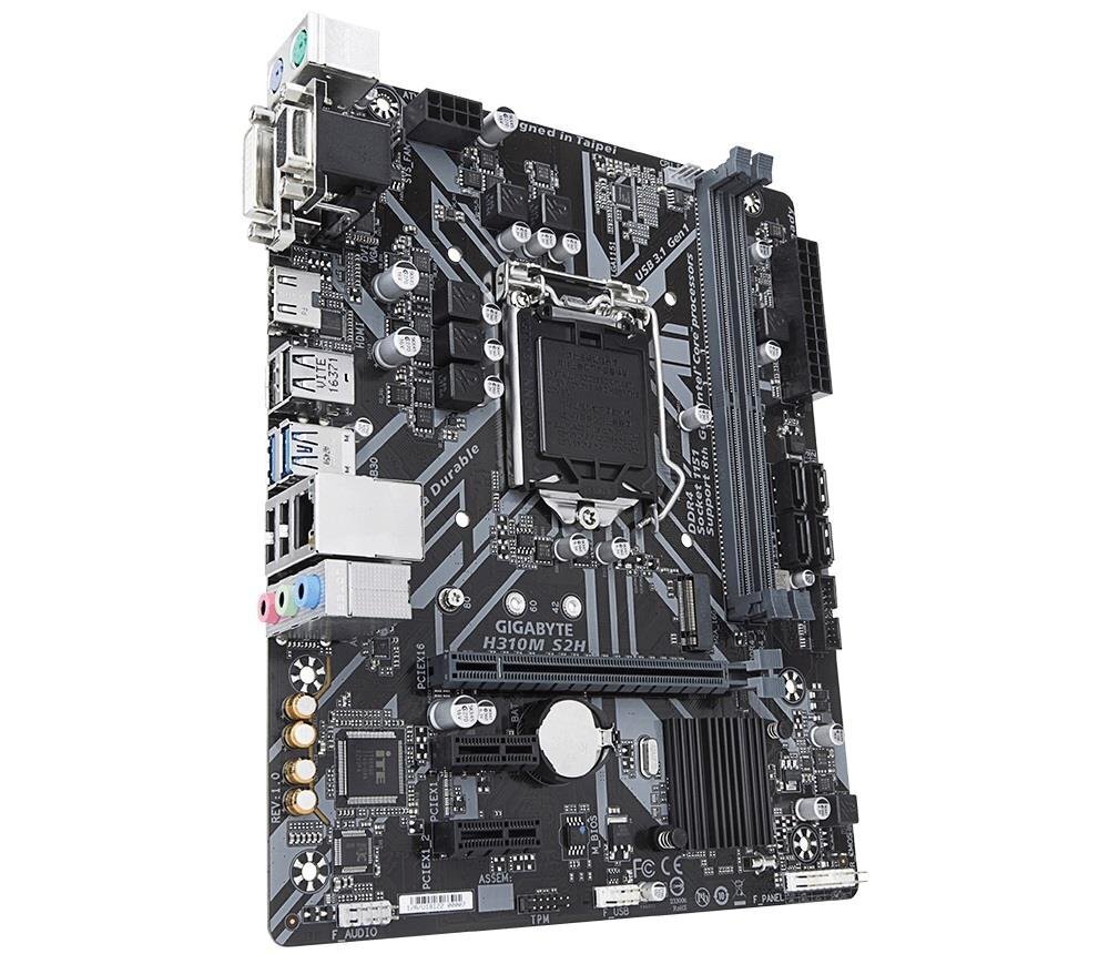 GIGABYTE H310M S2H 1,0 M / B hinta ja tiedot | Emolevyt | hobbyhall.fi