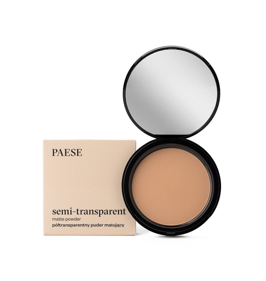 Compact Powder -puuteri Paese Puoliläpinäkyvä Matta Puuteri 6A, 9g hinta ja tiedot | Meikkivoiteet ja puuterit | hobbyhall.fi