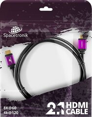 Spacetronik HDMI-kaapeli 3m hinta ja tiedot | Spacetronik Kodinkoneet ja kodinelektroniikka | hobbyhall.fi