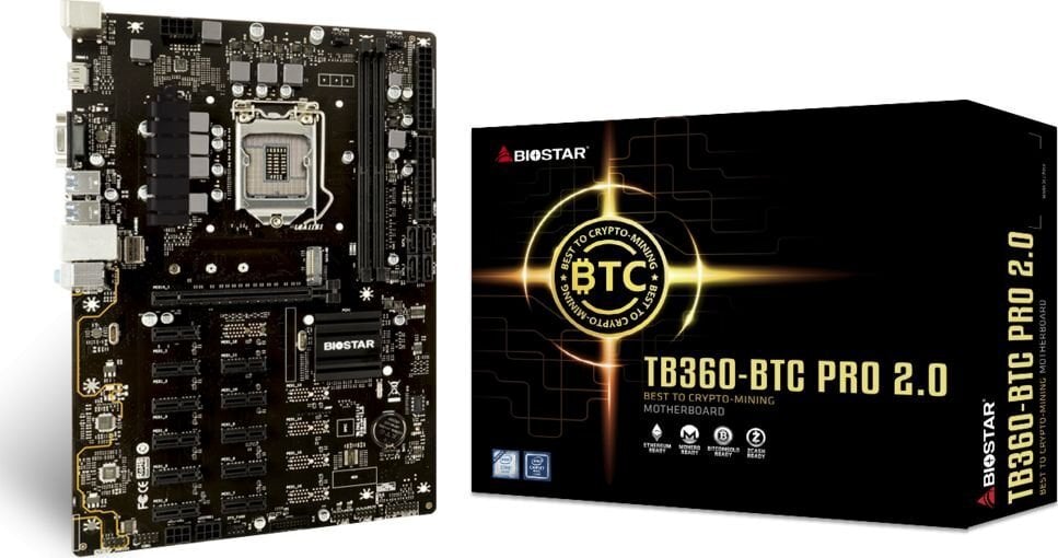 Biostar TB360-BTC PRO 2.0 Emolevy hinta ja tiedot | Emolevyt | hobbyhall.fi