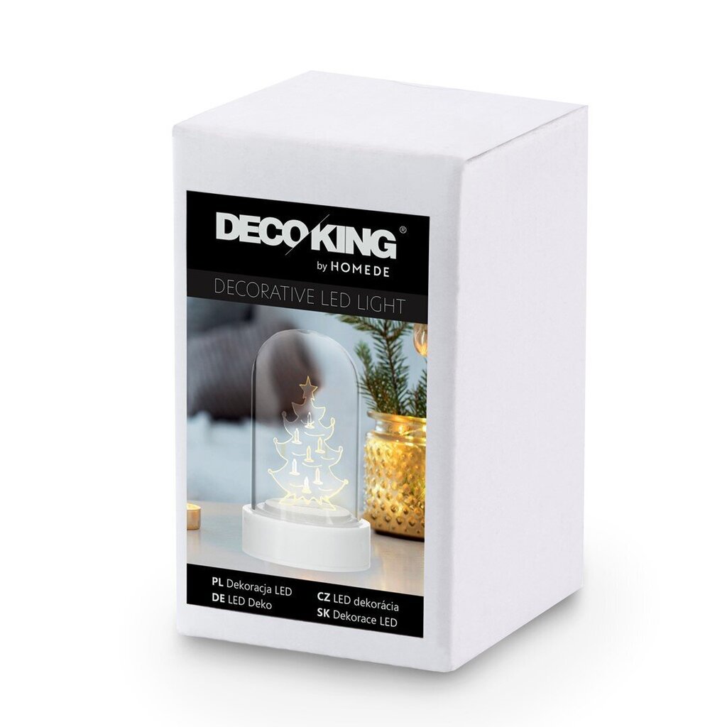 LED-joulukoriste DecoKing, 5,5x9 hinta ja tiedot | Joulukoristeet | hobbyhall.fi