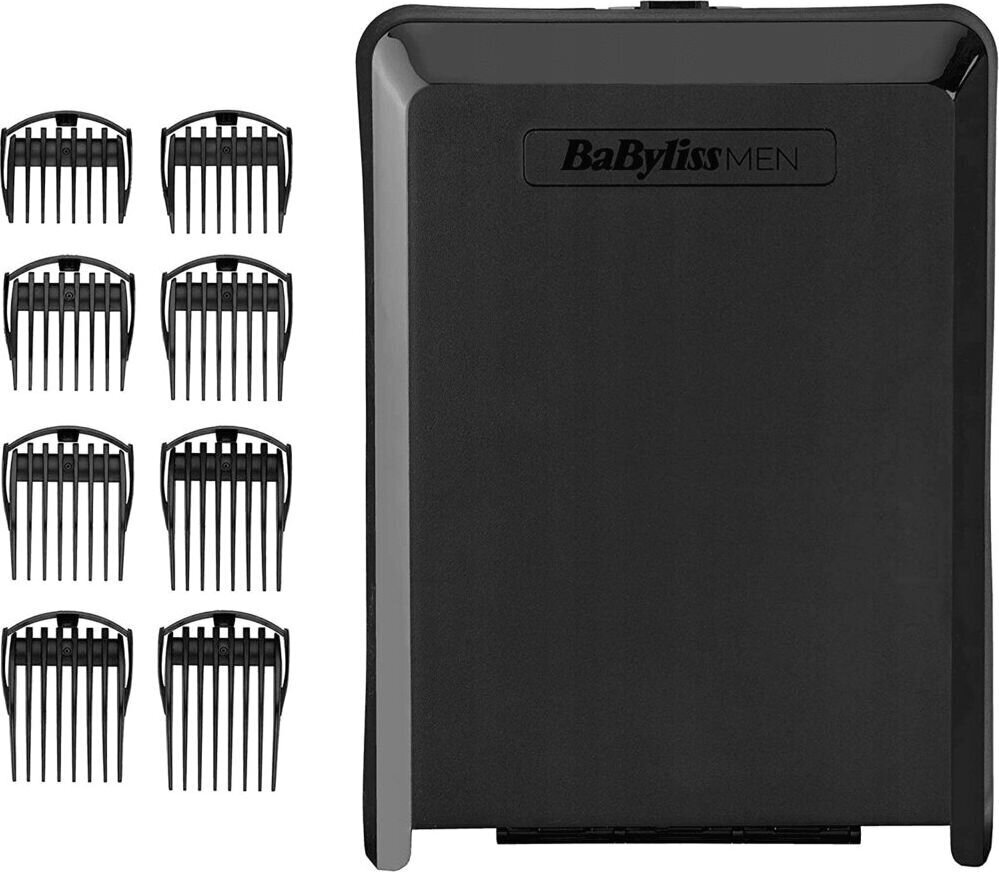 BaByliss Hiustenleikkuukone Japanese Steel Digital Hair Clipper Black, Teal hinta ja tiedot | Hiustenleikkuukoneet ja trimmerit | hobbyhall.fi