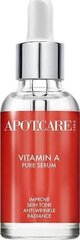Kasvoseerumi A-vitamiinilla Apot.Care Pure Serum Vitamin A, 30 ml hinta ja tiedot | Kasvoöljyt ja seerumit | hobbyhall.fi