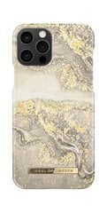 Suojakuori Sparkle Greige Marble Fashion Case iPhone 12/12 Pro hinta ja tiedot | Puhelimen kuoret ja kotelot | hobbyhall.fi