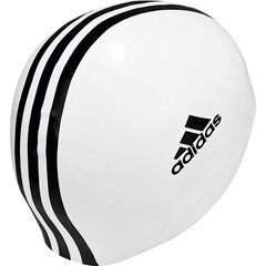 Adidas Sil 3 Stripes Uimapuku, valkoinen/musta hinta ja tiedot | Uimalakit | hobbyhall.fi