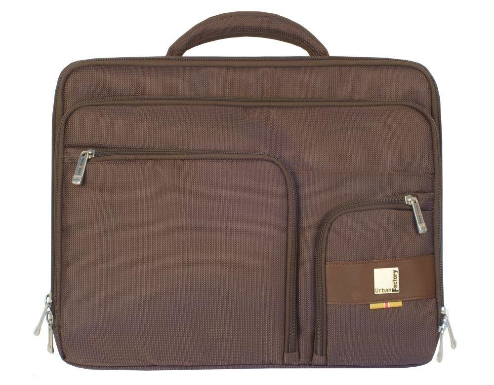 Addison MDC04 tietokonelaukku 35,8 cm (14,1") Briefcase Brown hinta ja tiedot | Kameralaukut | hobbyhall.fi