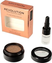 Makeup Revolution Flawless Foil Retreat setti: luomiväri + pohjustusvoide hinta ja tiedot | Silmämeikit | hobbyhall.fi
