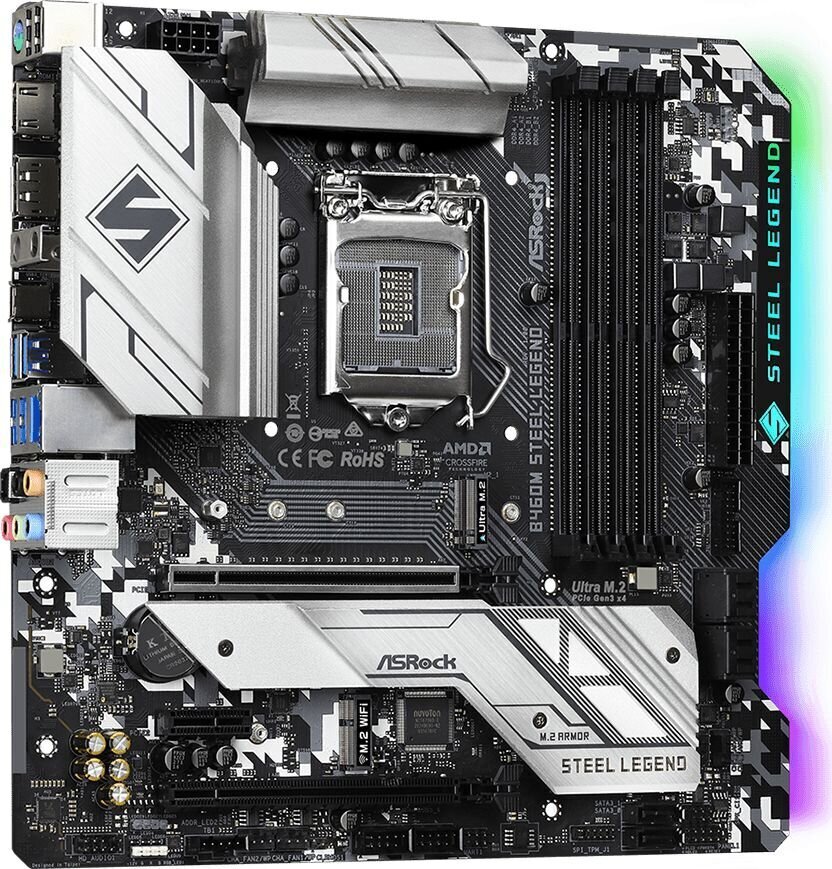 ASRock B460M Steel Legend hinta ja tiedot | Emolevyt | hobbyhall.fi