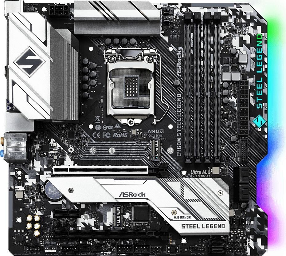 ASRock B460M Steel Legend hinta ja tiedot | Emolevyt | hobbyhall.fi