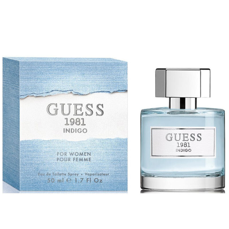 Tuoksu Guess Guess 1981 Indigo EDT naisille 50 ml hinta ja tiedot | Naisten hajuvedet | hobbyhall.fi