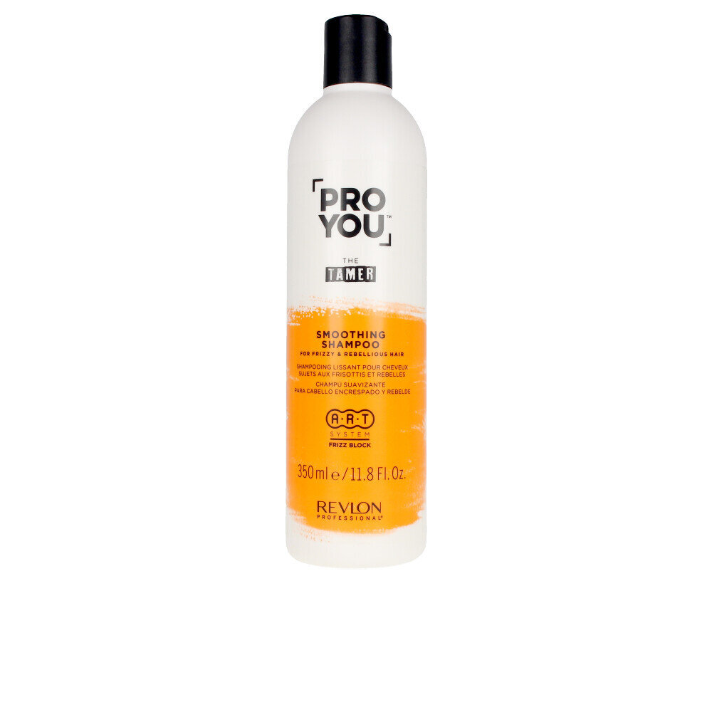 Silottava shampoo laineileville hiuksille Revlon the tamer smoothing shampoo, 350 ml hinta ja tiedot | Shampoot | hobbyhall.fi