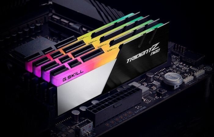 G.Skill Trident Z Neo, 256 Gt (8 x 32 Gt), DDR4, 3200 MHz, CL16 (F4-3200C16Q2-256GTZN) hinta ja tiedot | Muisti (RAM) | hobbyhall.fi