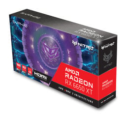 Näytönohjain, SAPPHIRE, AMD Radeon RX 6650 XT, 11319-01-20G hinta ja tiedot | Näytönohjaimet | hobbyhall.fi