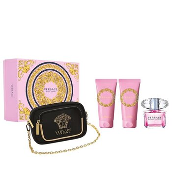 Lahjasetti naisille Versace Bright: Crystal EDT-suihke 90ml + vartalovoide 100ml + suihkugeeli 100ml + laukku hinta ja tiedot | Naisten hajuvedet | hobbyhall.fi