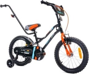 Lasten polkupyörä Sun Baby Tiger Bike 16, musta hinta ja tiedot | Polkupyörät | hobbyhall.fi
