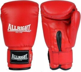 Nyrkkeilyhanskat Allright TRAINING PRO 10oz punainen hinta ja tiedot | Allright Urheiluvälineet | hobbyhall.fi