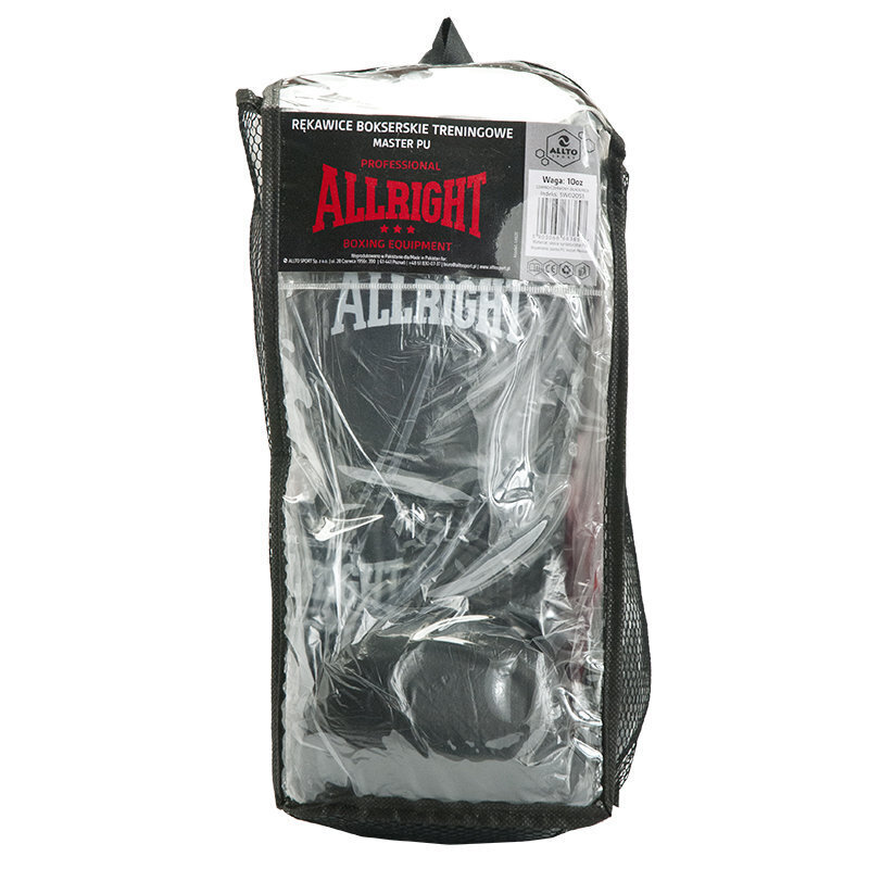 Allright Master Nyrkkeilyhanskat 10 oz hinta ja tiedot | Kamppailulajit | hobbyhall.fi