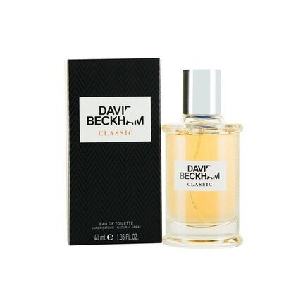 David Beckham Classic Eau de Toilette miehille 40 ml hinta ja tiedot | Miesten hajuvedet | hobbyhall.fi