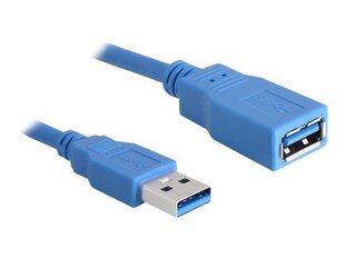 DeLock - USB 3.0 AM-AF 2m hinta ja tiedot | Adapterit | hobbyhall.fi