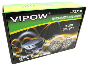 Vipow luminofoorlamp(2kpl) hinta ja tiedot | Vipow Autotuotteet | hobbyhall.fi