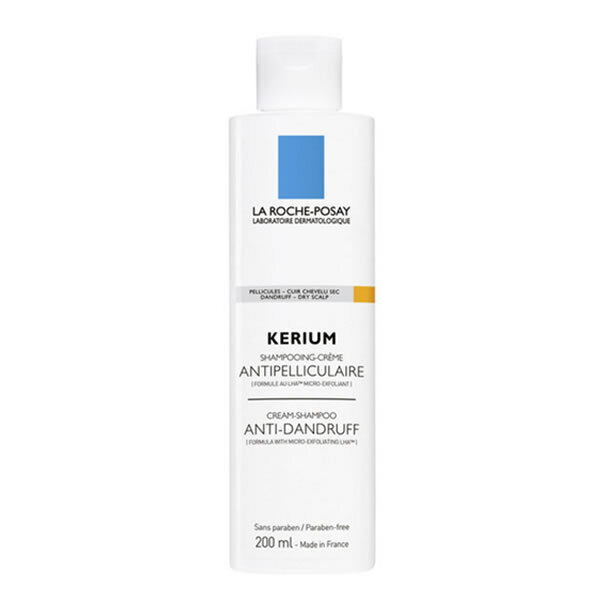 Shampoo La Roche-Posay Kerium Anti Dandruff Micro Exfoliating Cream Shampoo, 200 ml hinta ja tiedot | Shampoot | hobbyhall.fi