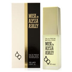 Naisten parfyymi Musk Alyssa Ashley EDC (100 ml): Tilavuus - 100 ml hinta ja tiedot | Naisten hajuvedet | hobbyhall.fi