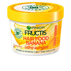 Ravitseva naamio Garnier Ultra Hair Food Banana Fructis, 390 ml hinta ja tiedot | Naamiot, öljyt ja seerumit | hobbyhall.fi