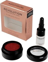 Makeup Revolution Flawless Foil Rose Gold setti: luomiväri + pohjustusvoide hinta ja tiedot | Silmämeikit | hobbyhall.fi