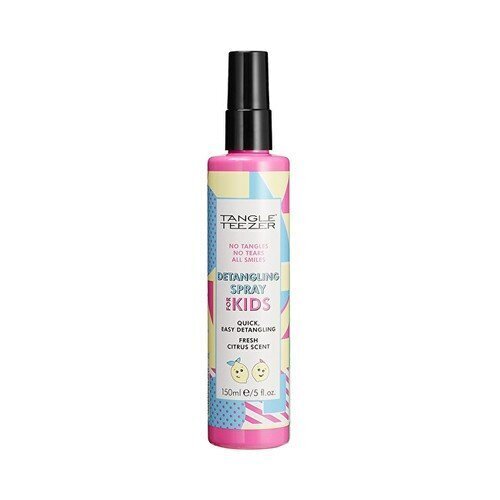 Pusprei Tangle Teezer Everyday Detangling Spray lapsille - hiussuihke helppoon kampaamiseen, 150 ml hinta ja tiedot | Lasten ja äitiysajan kosmetiikka | hobbyhall.fi