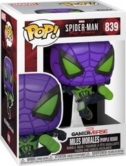 Funko POP Marvel Spiderman Miles Morales Purple Reign Suit Metallic hinta ja tiedot | Pelien oheistuotteet | hobbyhall.fi