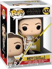Funko POP Star Wars The Rise of Skywalker Rey with Yellow Saber hinta ja tiedot | Pelien oheistuotteet | hobbyhall.fi