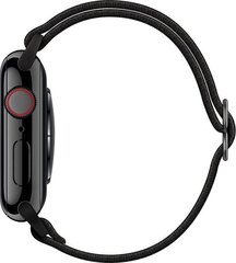 Tech-Protect kellon ranneke Mellow Apple Watch 3/4/5/6/7/SE 42/44/45mm, musta hinta ja tiedot | Älykellojen ja aktiivisuusrannekkeiden lisätarvikkeet | hobbyhall.fi