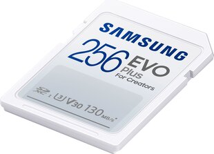 Samsung EVO PLUS SDXC, 256 Gt (MB-SC256K/EU) hinta ja tiedot | Samsung Kamerat ja tarvikkeet | hobbyhall.fi