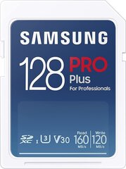 Samsung SAMSUNG MB-SD128K/EU 128GB PRO Plus hinta ja tiedot | Samsung Kamerat ja tarvikkeet | hobbyhall.fi