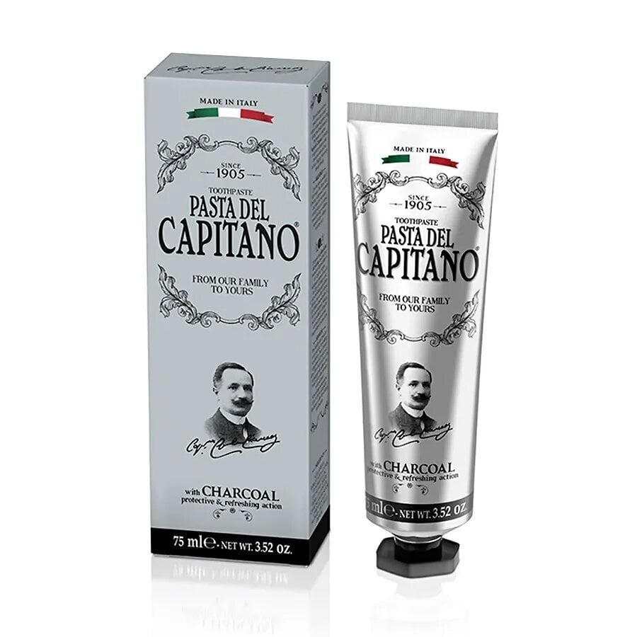 Capitano 1905 aktiivihiilihammastahna 75 ml hinta ja tiedot | Suuhygienia | hobbyhall.fi