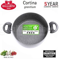 Pata Cortina Granitium 24 cm / 3 mm hinta ja tiedot | Kattilat ja painekattilat | hobbyhall.fi