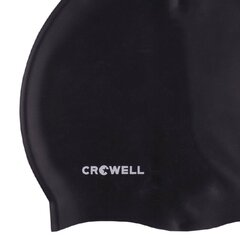 Silikoninen uimalakki Crowell Mono Breeze Col1 Musta hinta ja tiedot | Uimalakit | hobbyhall.fi