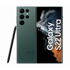 Samsung Galaxy S22 Ultra 8/128GB Green SM-S908BZGDEUB hinta ja tiedot | Matkapuhelimet | hobbyhall.fi