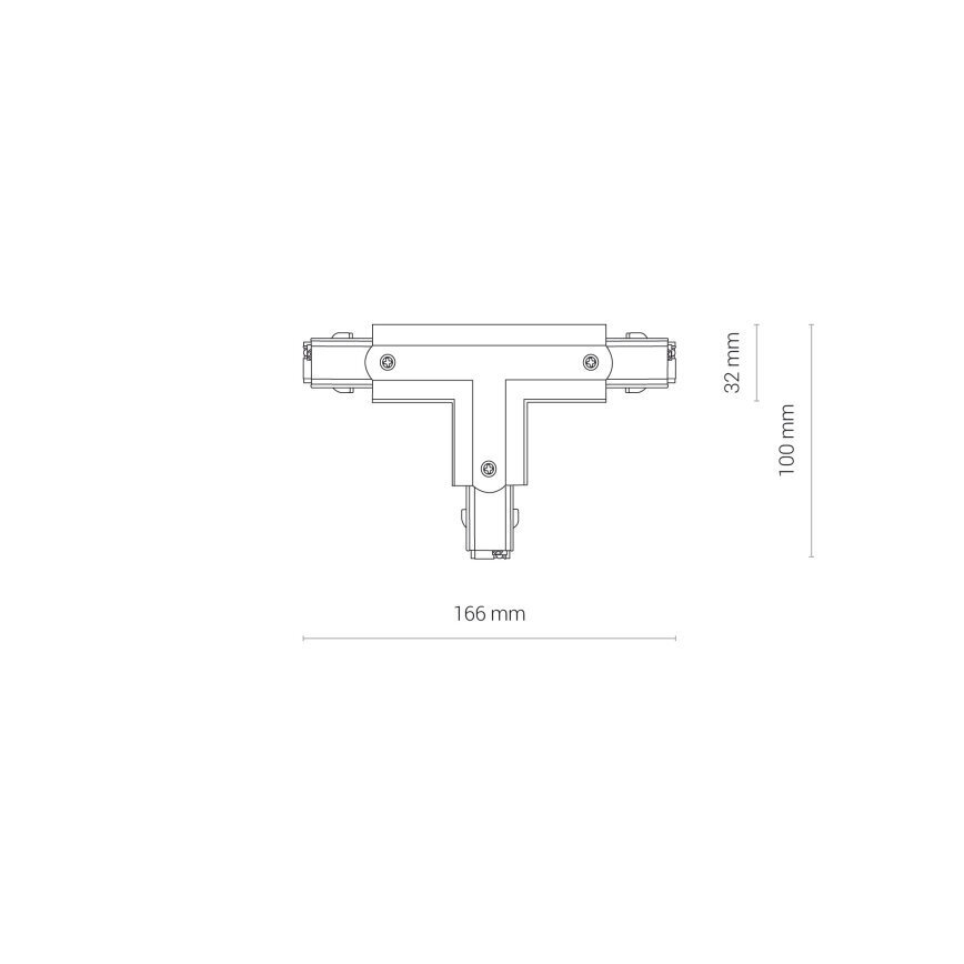 T-liitin Nowodvorsk CTLS Vasen 2 TL2 8236 hinta ja tiedot | Upotettavat valaisimet ja LED-valaisimet | hobbyhall.fi