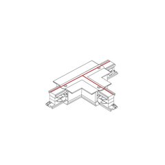 T-liitin Nowodvorski CTLS 1 BLK (TL1) 8248 hinta ja tiedot | Upotettavat valaisimet ja LED-valaisimet | hobbyhall.fi