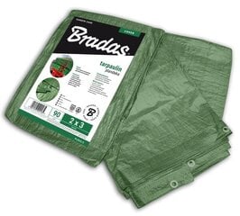 Bradas Green 2mx3m puutarhapeite, 90 g m2 hinta ja tiedot | Puutarhatyökalut | hobbyhall.fi