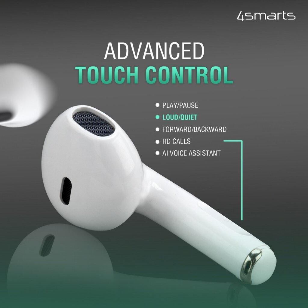 Langattomat kuulokkeet 4smarts TWS SkyBuds Pro Bluetooth hinta ja tiedot | Kuulokkeet | hobbyhall.fi