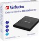 "verbatim 53504, nopea cd (24x) dvd (8x) mdisc rechnology (tm)". hinta ja tiedot | Levyasemat | hobbyhall.fi