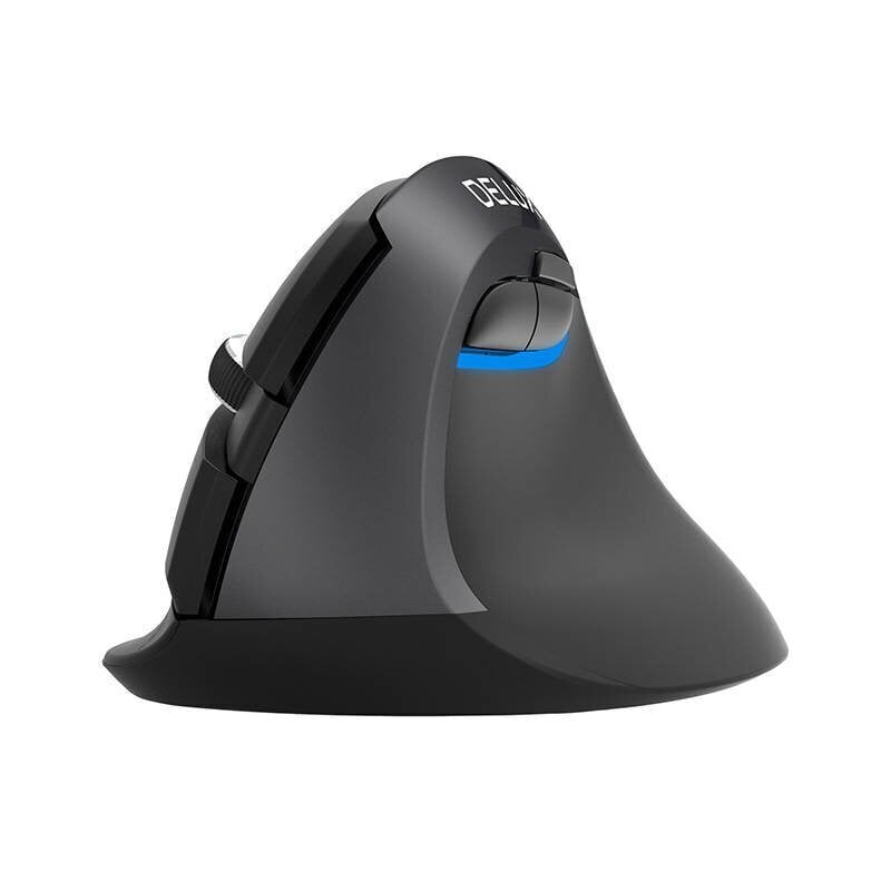 Wireless Vertical Mouse Delux M618Mini DB BT+2.4G 2400DPI (black) hinta ja tiedot | Hiiret | hobbyhall.fi