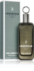 Miesten tuoksu Karl Lagerfeld Lagerfeld Classic Grey EDT, 100 ml hinta ja tiedot | Miesten hajuvedet | hobbyhall.fi